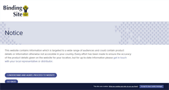 Desktop Screenshot of bindingsite.com